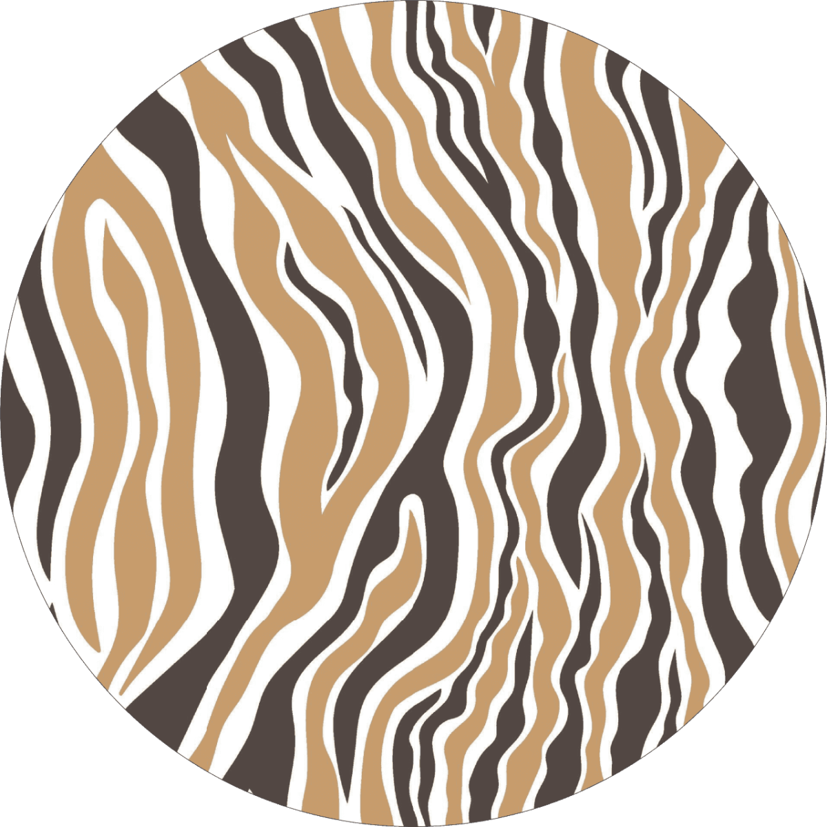 Set 4 Folii Imprimate Outdoor cu EcoSolvent, autoadezive, pentru decorarea jantelor auto, dimetru 60 cm, model FJT-14 - imagine 5