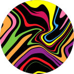 Set 4 Folii Imprimate Outdoor cu EcoSolvent, autoadezive, pentru decorarea jantelor auto, dimetru 60 cm, model FJT-15 - imagine 5