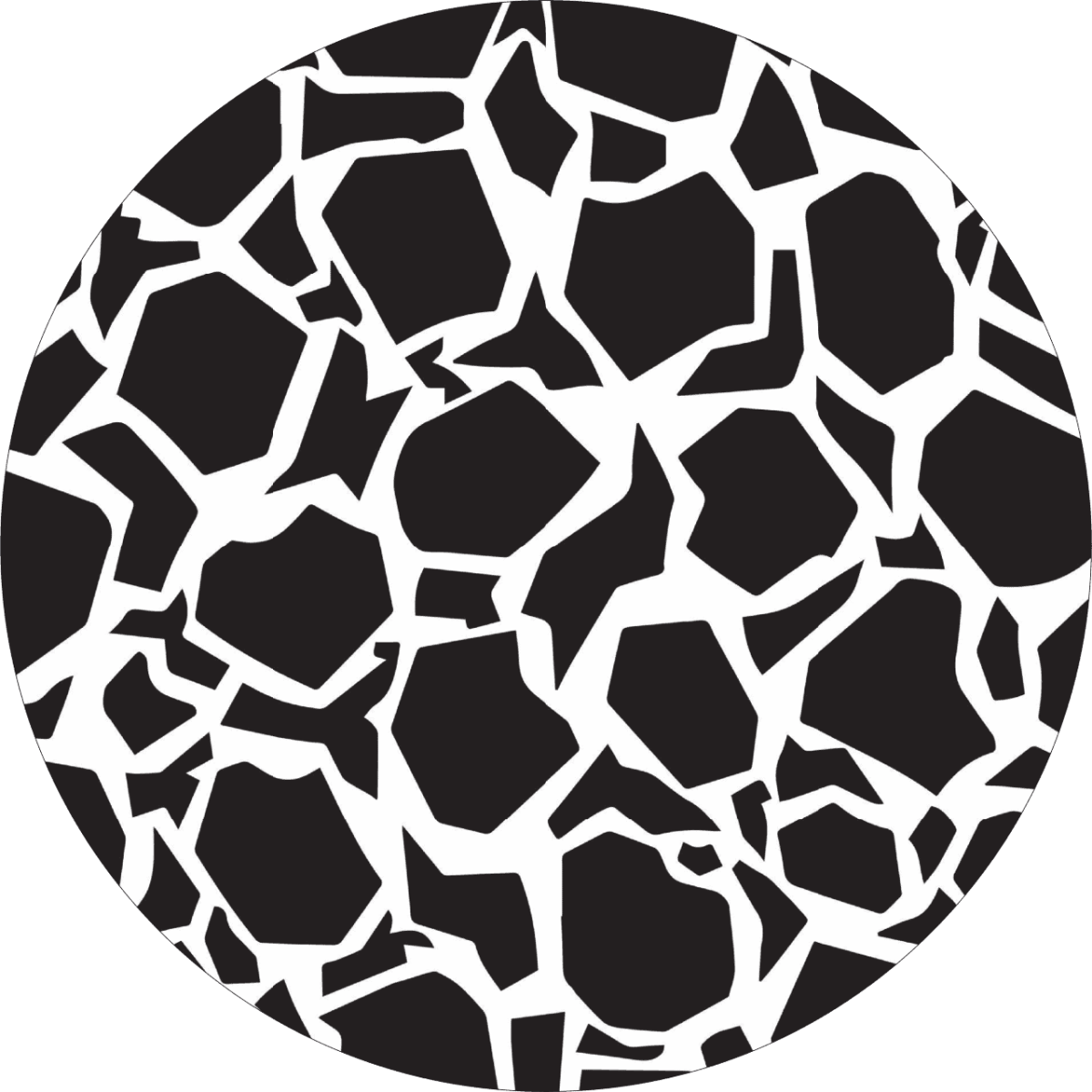 Set 4 Folii Imprimate Outdoor cu EcoSolvent, autoadezive, pentru decorarea jantelor auto, dimetru 60 cm, model FJT-18 - imagine 5