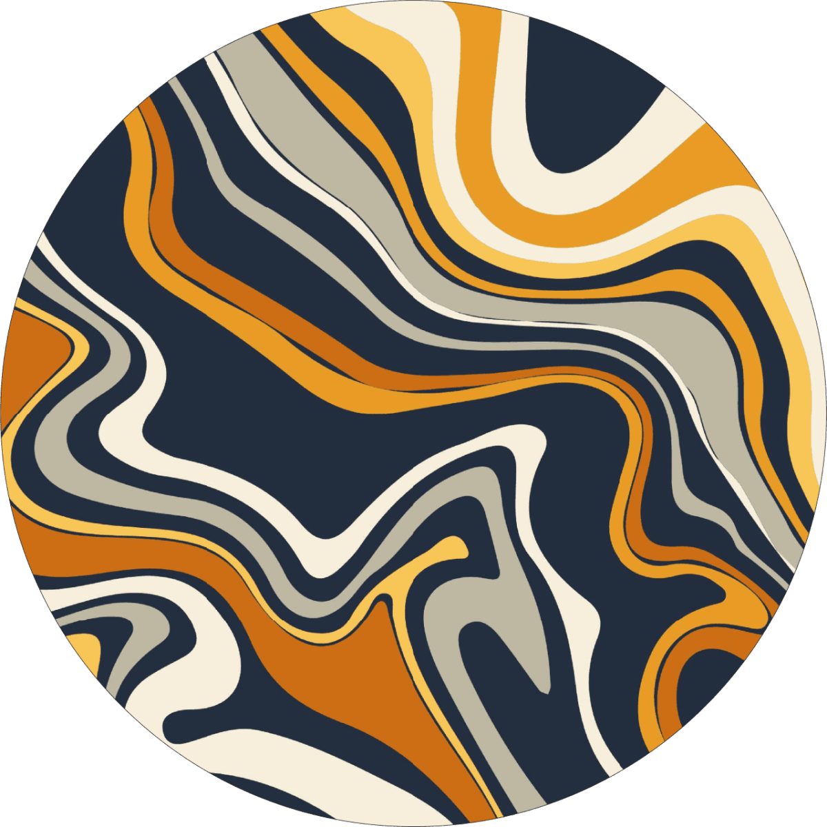 Set 4 Folii Imprimate Outdoor cu EcoSolvent, autoadezive, pentru decorarea jantelor auto, dimetru 60 cm, model FJT-21 - imagine 5