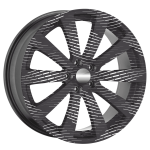 Set 4 Folii Imprimate Outdoor cu EcoSolvent, autoadezive, pentru decorarea jantelor auto, dimetru 60 cm, model FJT-23 - imagine 3