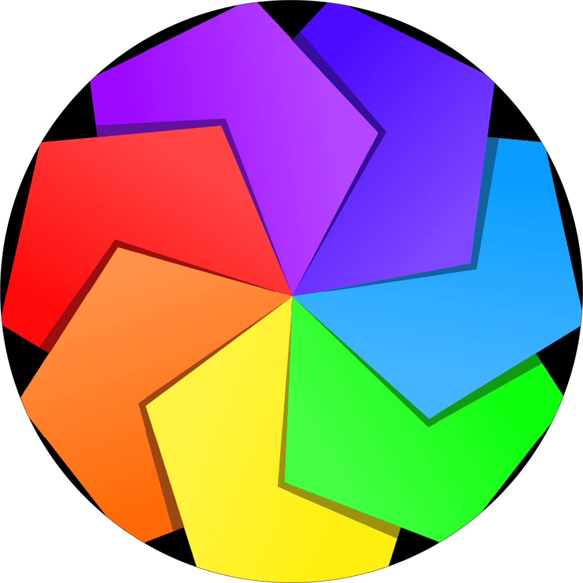 Set 4 Folii Imprimate Outdoor cu EcoSolvent, autoadezive, pentru decorarea jantelor auto, dimetru 60 cm, model FJT-36 - imagine 4