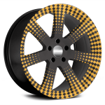 Set 4 Folii Imprimate Outdoor cu EcoSolvent, autoadezive, pentru decorarea jantelor auto, dimetru 60 cm, model FJT-40 - imagine 2