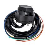 Kit cablaj pentru montaj carlig remorca, priza cu 7 pini, lungime cablu 1,5m - imagine 3