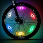 Lumina LED Ambientala pentru bicicleta - VERDE - imagine 5