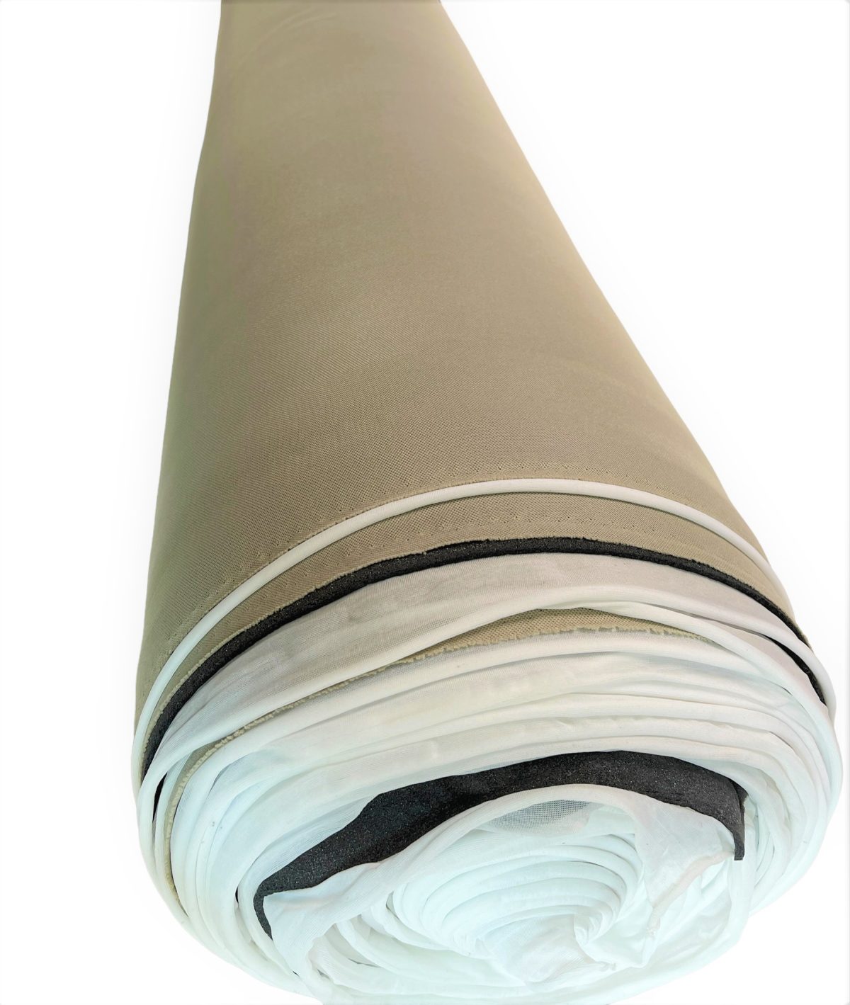 Material pentru reconditionare plafon auto, material textil cu spate buretat, culoare Bej, dimensiune 2m x 1,50m - imagine 3