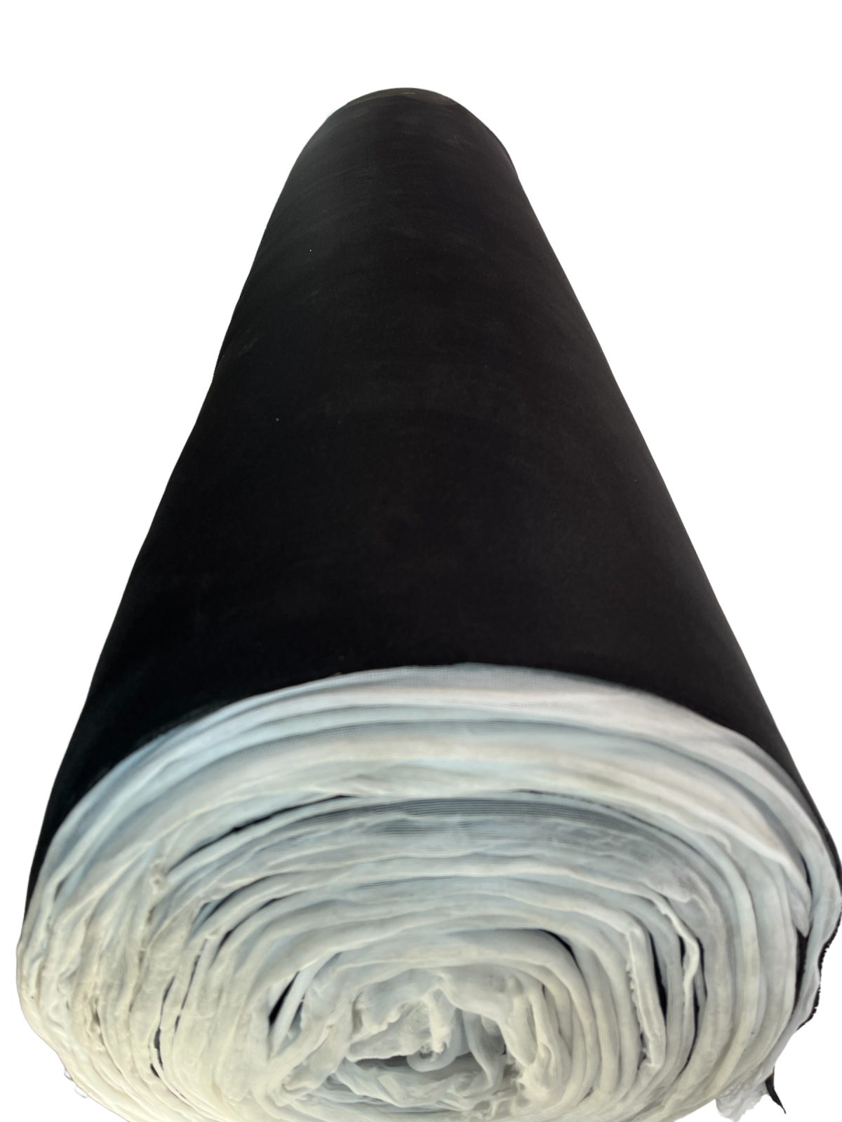 Material pentru reconditionare plafon auto, material textil cu spate buretat, culoare Neagra, dimensiune 2m x 1,50m - imagine 4