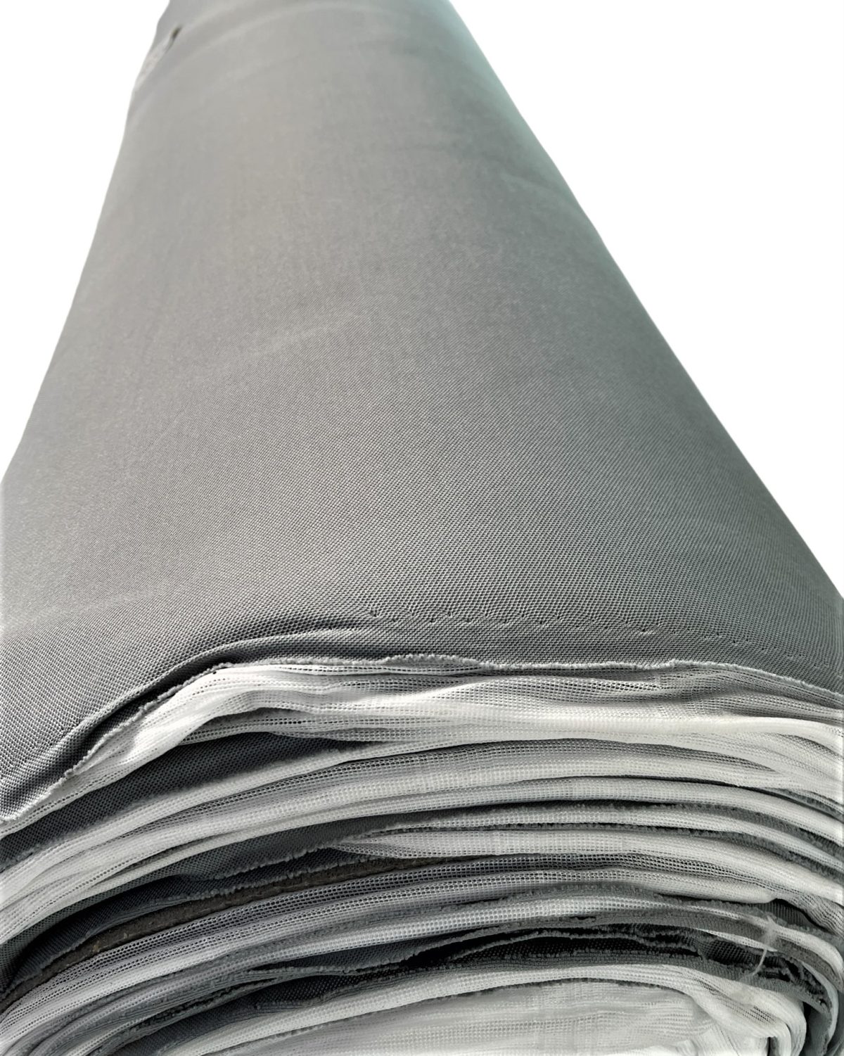 Material pentru reconditionare plafon auto, material textil cu spate buretat, culoare Gri Deschis, dimensiune 2m x 1,50m - imagine 3