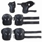 Set pentru copii, 6 x protectii pentru genunchi, coate si incheieturi (bicicleta, role, skateboard, patine) - imagine 15
