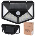 Lampa Solara LED cu senzor crepuscular si senzor de miscare - imagine 3