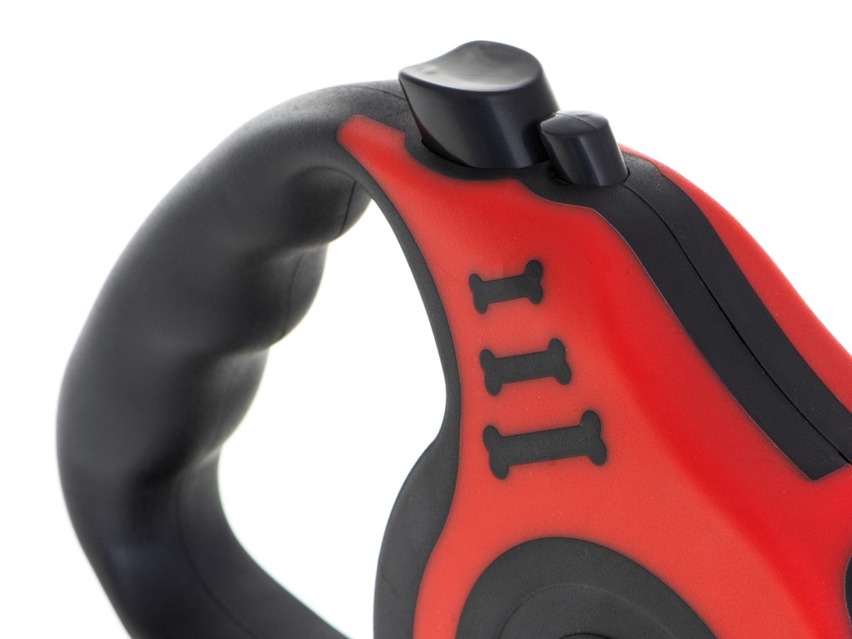 Lesa Retractabila Automata 5m lungime pentru caini de pana la 14 kg - imagine 3