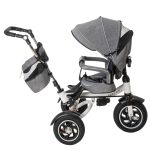 Tricicleta si Carucior pentru copii Premium TRIKE FIX V3 culoare Gri - imagine 3