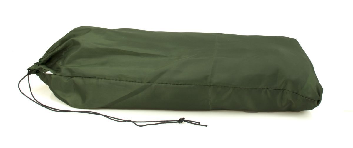 Hamac de Camping Dublu (2 persoane), 200 x 100 cm + Plasa de tantari, culoare Verde - imagine 4