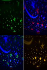 Proiector LED cu alimentare USB, model "Galaxy Stars" cu 9 moduri de afisare - imagine 10