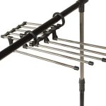 Umeras pliabil pentru 5 perechi de pantaloni, suport metalic cromat - imagine 4