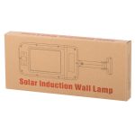 Lampa Stradala cu Panou Solar, Senzor de Miscare si Telecomanda, dimensiune 30 x 14 x 3 cm - imagine 10