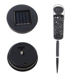 Set 4 lampi solare de gradina cu picior si agatatoare tip "Felinar" cu LED - imagine 9