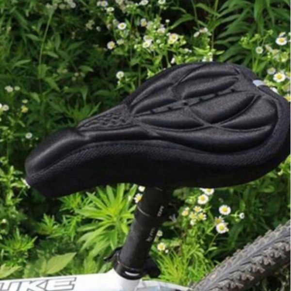 Husa universala neagra cu gel pentru scaunul bicicletei AVX-RW5D