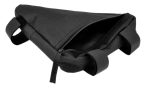 Geanta triunghiulara pentru cadru bicicleta, 25 x 19 x 18 cm, culoare neagra - imagine 4
