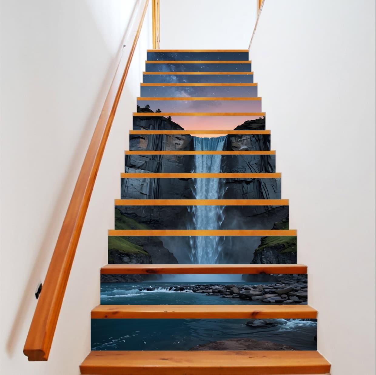 STAIRS-16.jpg Sticker decorativ pentru scari interioare, print autoadeziv de inalta rezolutie, dimensine 200 x 124 cm, cod: AVX-STAIRS-16 - imagine 1