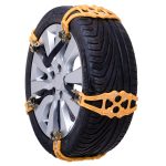 Set 12 piese, 8 x Lanturi Universale de Zapada, cu pinteni din otel si clichet​, demontabile, reutilizabile, cu manusi, racleta si geanta de depozitare - imagine 4