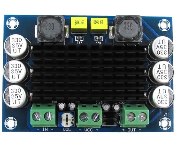 Kit amplificator Mono, Clasa D, putere 1 x 100W, TPA3116D2