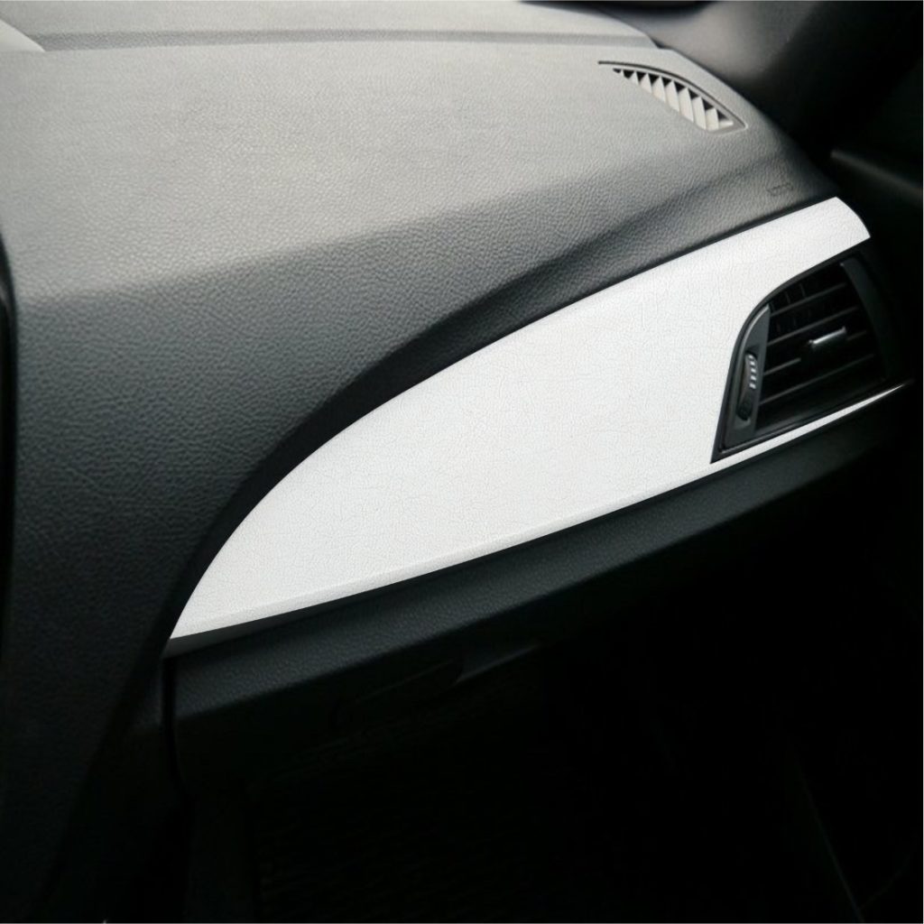 Acasa 9 Trim Deco piele alba