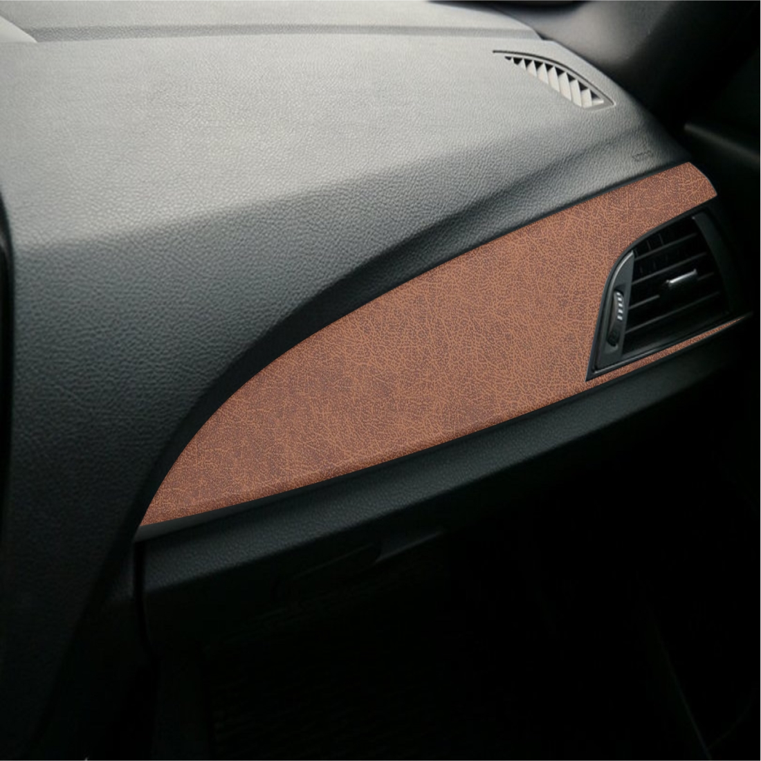 Trim-Deco-piele-maro.jpg Folie Auto Colantare Trimuri, Model Piele Maro, 100 x 45cm - imagine 1