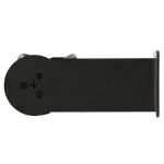 Suport rola prosop de bucatarie, culoare neagra - imagine 6