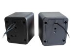 Boxe Stereo 2.0 cu conectare USB & Jack, putere 2 x 3W, culoare neagra - imagine 4