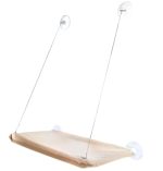 Hamac Elegant pentru pisica cu montaj pe geam, 55 x 32 cm - imagine 6