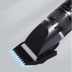 Aparat de tuns profesional pentru cani cu acumulator, lama titan + ceramica, incarcare USB, culoare Neagra, model AVX-WT-BLACK-T10 - imagine 4