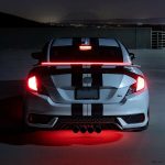 Eleron auto cu lampa stop frana suplimentara pentru autoturisme, 12V, 120cm, Negru - imagine 4