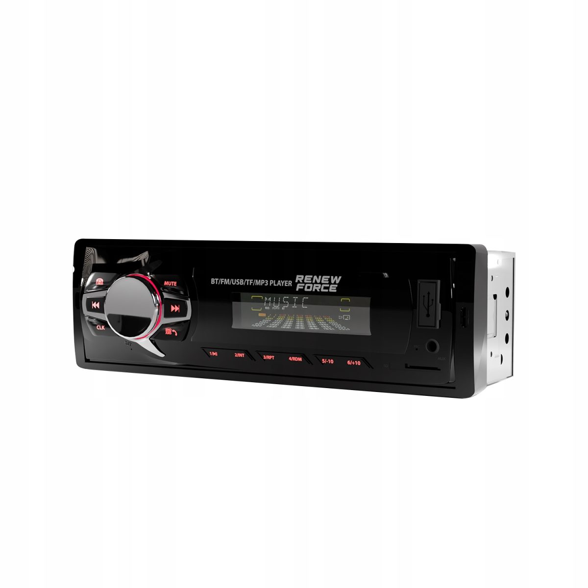 Player Auto dimensiune 1DIN, 4 x 50W, model 7011A, cu Radio, MP3, AUX, Card, Telecomanda - imagine 2