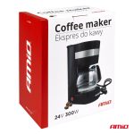 Cafetiera auto pentru TIR, Camion, Autocar, alimentare 24V, putere 300W, volum 650ml - imagine 6