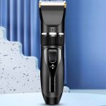 Aparat de tuns profesional pentru cani cu acumulator, lama titan + ceramica, incarcare USB, culoare Neagra, model AVX-WT-BLACK-T10 - imagine 8