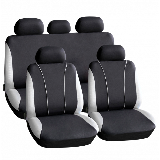 huse-universale-pentru-scaune-auto-gri-carguard.png Set huse scaun auto ieftine, Universale 9 piese, model V-Style - GRI - imagine 1