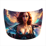 Folie Capota Auto "Hood Art" rezistenta la exterior, marime L (180 x 130cm) - Cod: AVX-CAPOTA-012L - imagine 3