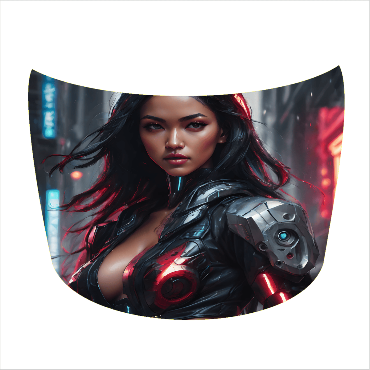 Folie Capota Auto "Hood Art" rezistenta la exterior, marime S (150 x 110cm) - Cod: AVX-CAPOTA-001S - imagine 3