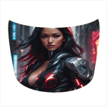 Folie Capota Auto "Hood Art" rezistenta la exterior, marime S (150 x 110cm) - Cod: AVX-CAPOTA-001S - imagine 3