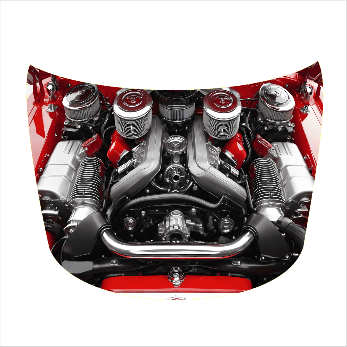 Folie Capota Auto "Hood Art" rezistenta la exterior, marime L (180 x 130cm) - Cod: AVX-CAPOTA-020L - imagine 3