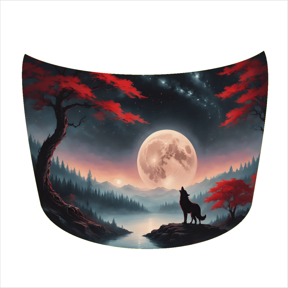 Folie Capota Auto "Hood Art" rezistenta la exterior, marime S (150 x 110cm) - Cod: AVX-CAPOTA-021S - imagine 3