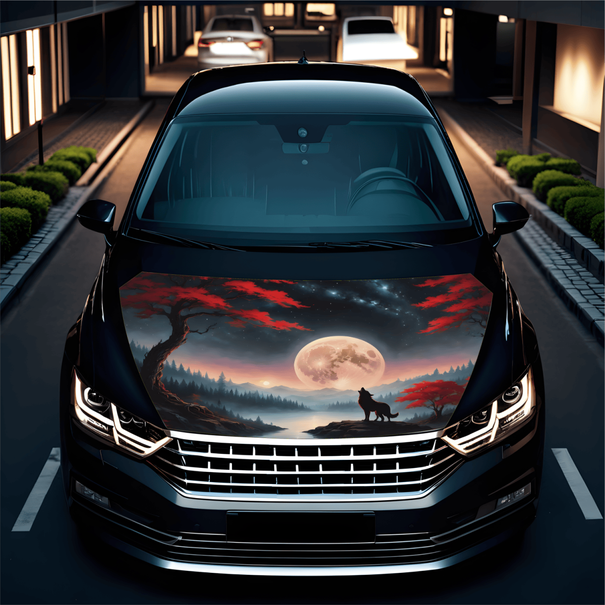 Folie Capota Auto "Hood Art" rezistenta la exterior, marime S (150 x 110cm) - Cod: AVX-CAPOTA-021S - imagine 2