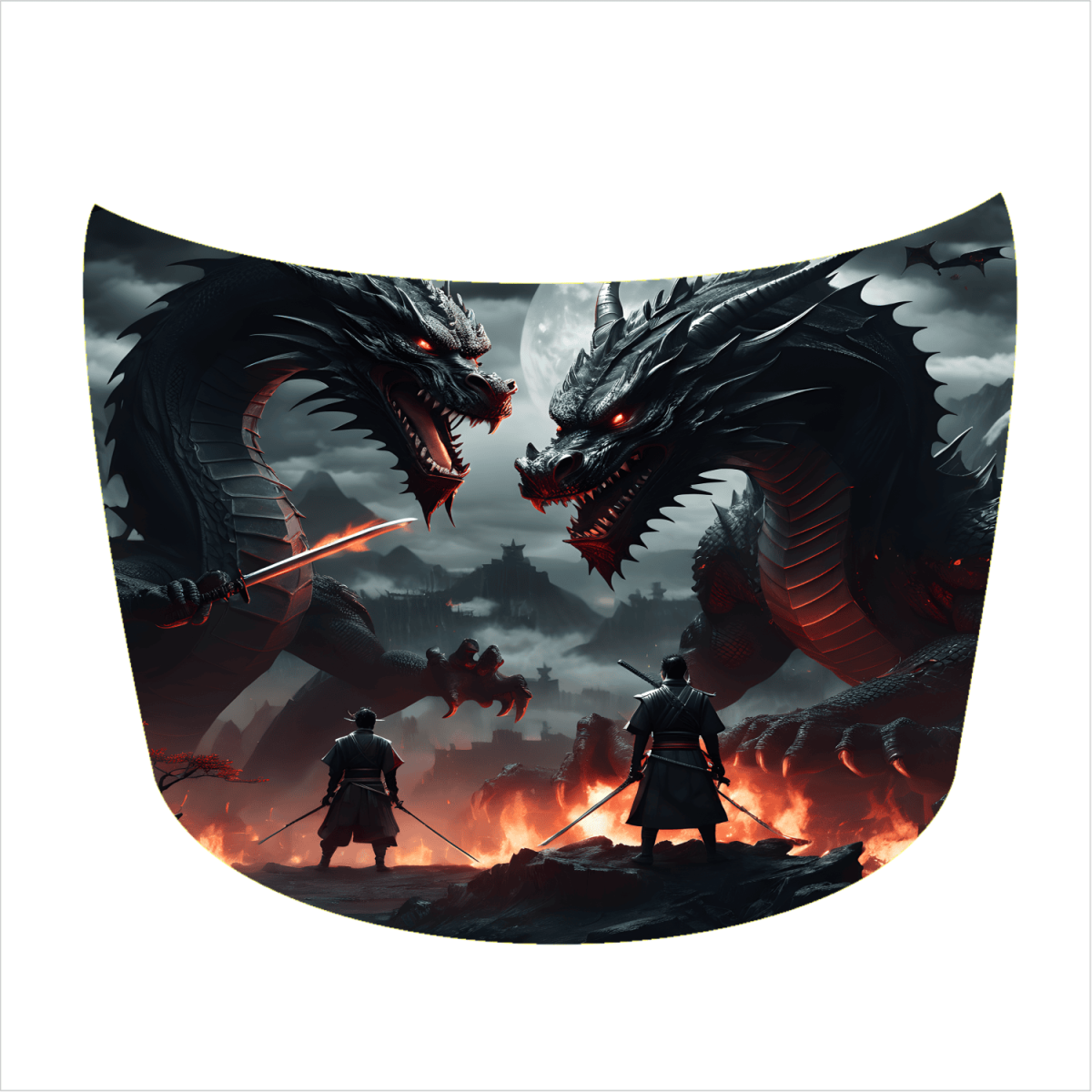 Folie Capota Auto "Hood Art" rezistenta la exterior, marime M (165 x 120cm) - Cod: AVX-CAPOTA-022M - imagine 3