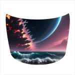 Folie Capota Auto "Hood Art" rezistenta la exterior, marime S (150 x 110cm) - Cod: AVX-CAPOTA-023S - imagine 3