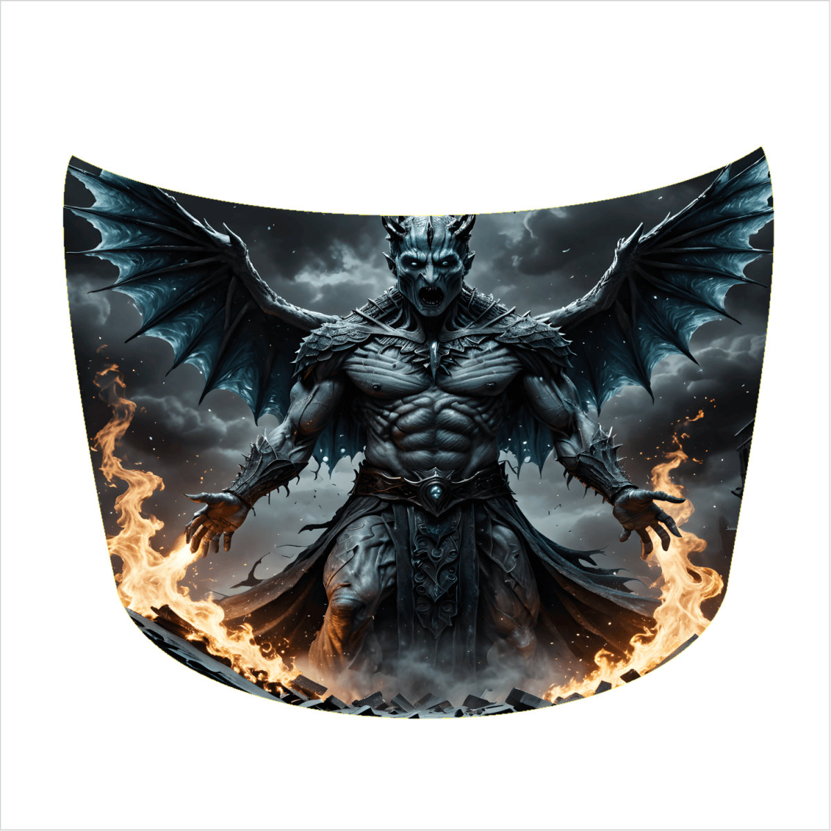 Folie Capota Auto "Hood Art" rezistenta la exterior, marime M (165 x 120cm) - Cod: AVX-CAPOTA-026M - imagine 3