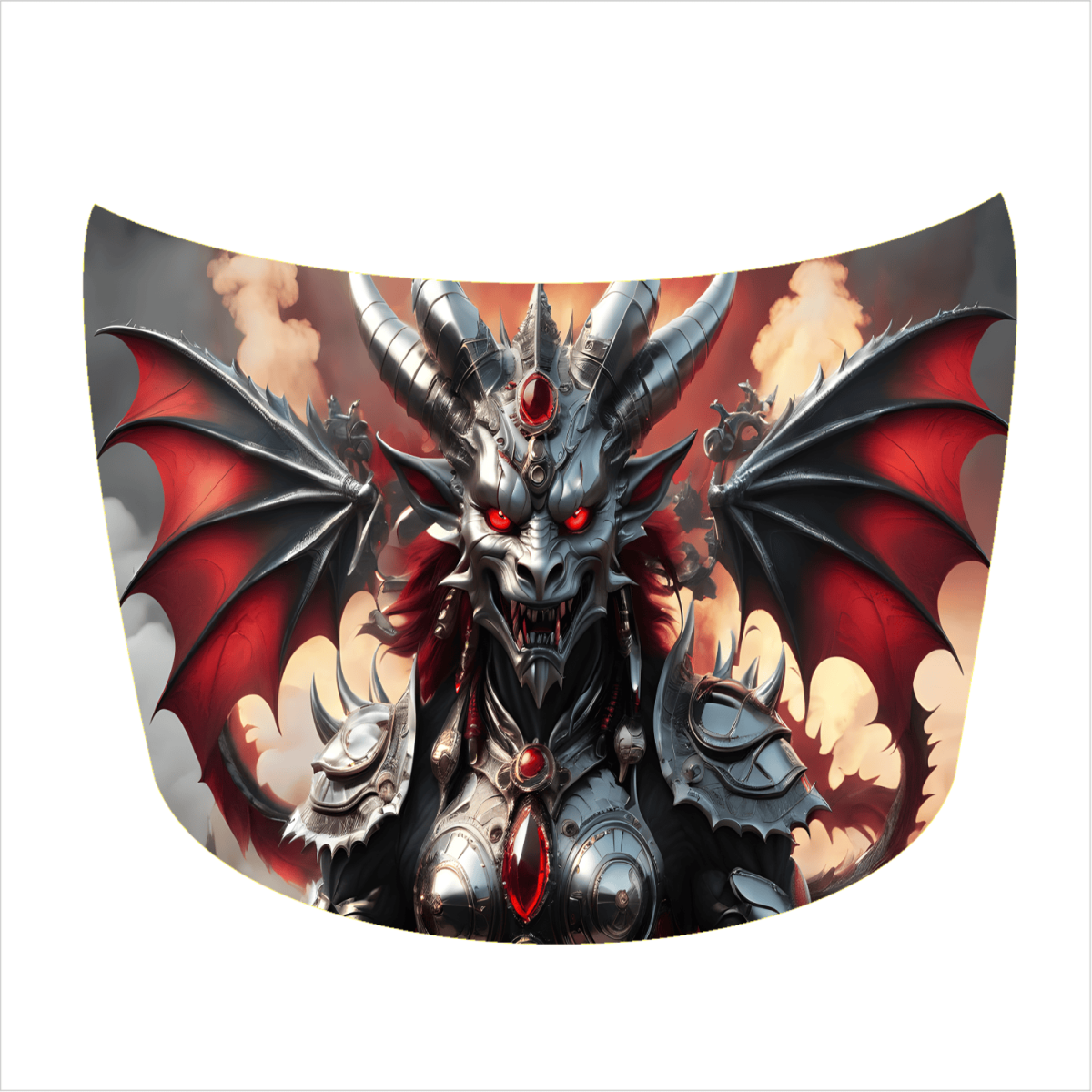 Folie Capota Auto "Hood Art" rezistenta la exterior, marime M (165 x 120cm) - Cod: AVX-CAPOTA-027M - imagine 3