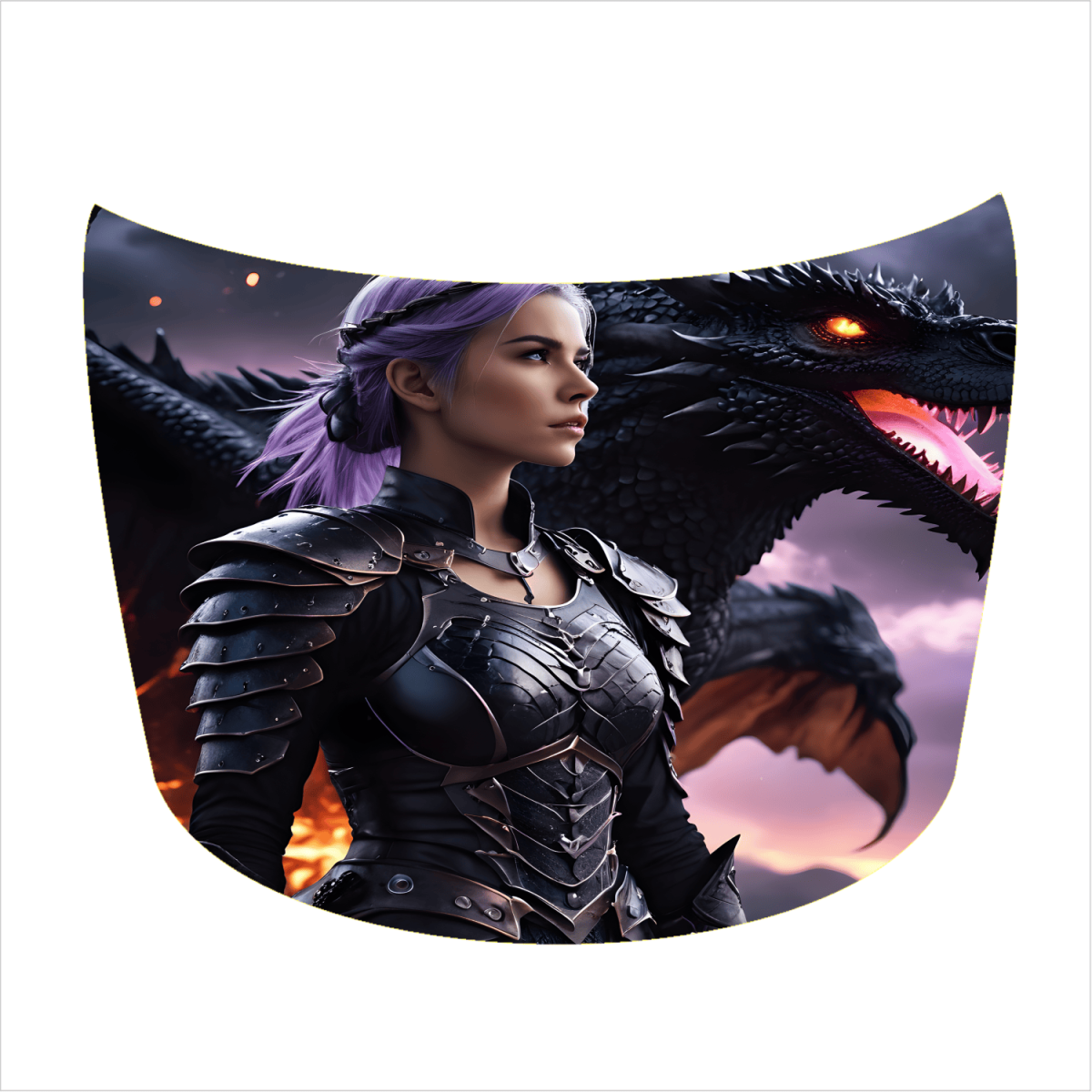 Folie Capota Auto "Hood Art" rezistenta la exterior, marime L (180 x 130cm) - Cod: AVX-CAPOTA-002L - imagine 3