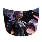 Folie Capota Auto "Hood Art" rezistenta la exterior, marime S (150 x 110cm) - Cod: AVX-CAPOTA-002S - imagine 3