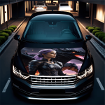 Folie Capota Auto "Hood Art" rezistenta la exterior, marime L (180 x 130cm) - Cod: AVX-CAPOTA-002L - imagine 2